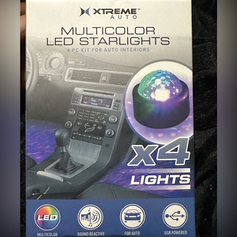 New still in the box Led starlights car interiors